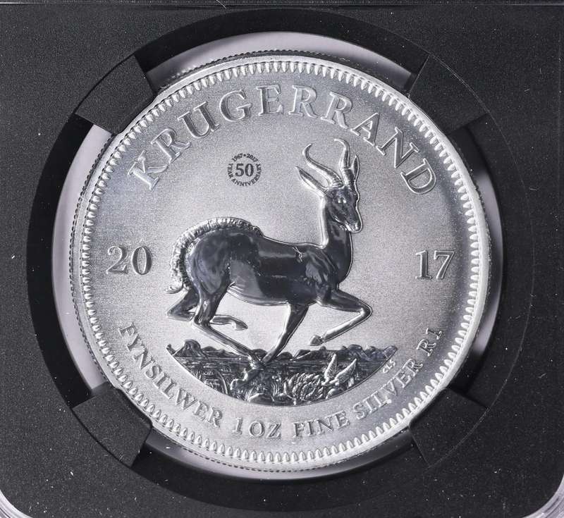 2017 SP-70 1oz S-Krugerrand #HYBRID 50th Anniversary,PRIVY#-1st RELEASE#-invest!!grab a bargain