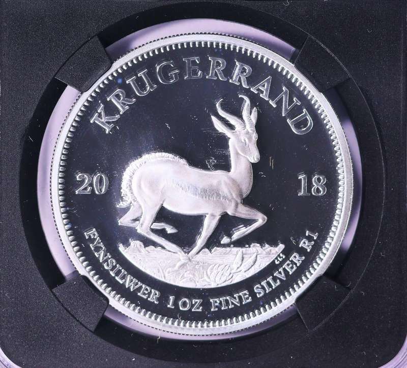 2018 PF-70UC 1oz S-Krugerrand-(Low Mint 13,427)#Handful TSEHLO Signed-1st Release#-invest!!grab it