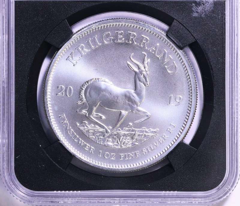 2019 MS-70 1oz Silver KR # TUMI TSEHLO signed #-First Day of Production-GEM UNC- grab a bargain