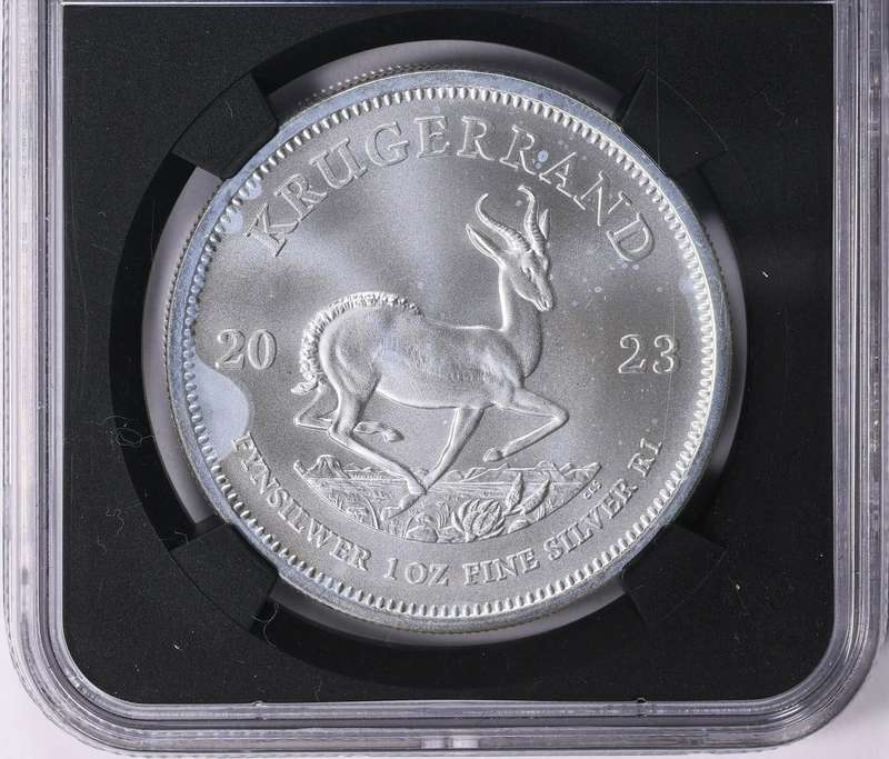 2023 MS-70 1oz Silver KR #5th Anniversary#-First Day of Production-Silver Metal Label-grab a bargain