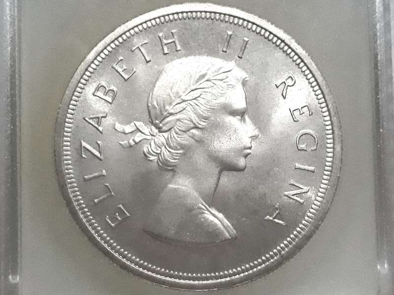 Worlds Best!!!!! 1953 MS68 5 Shillings QE2 Union Crown-"Top Pop" Sangs Gem-Crown Collectors Choice