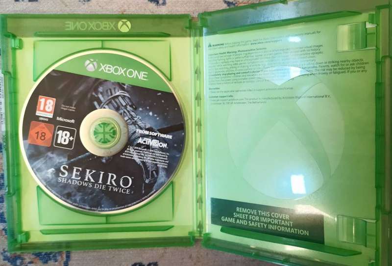 Sekiro Shadows Die Twice Xbox one