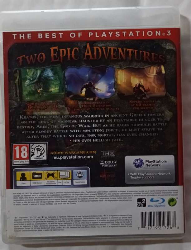 God of War Collection for PS3 (CIB)