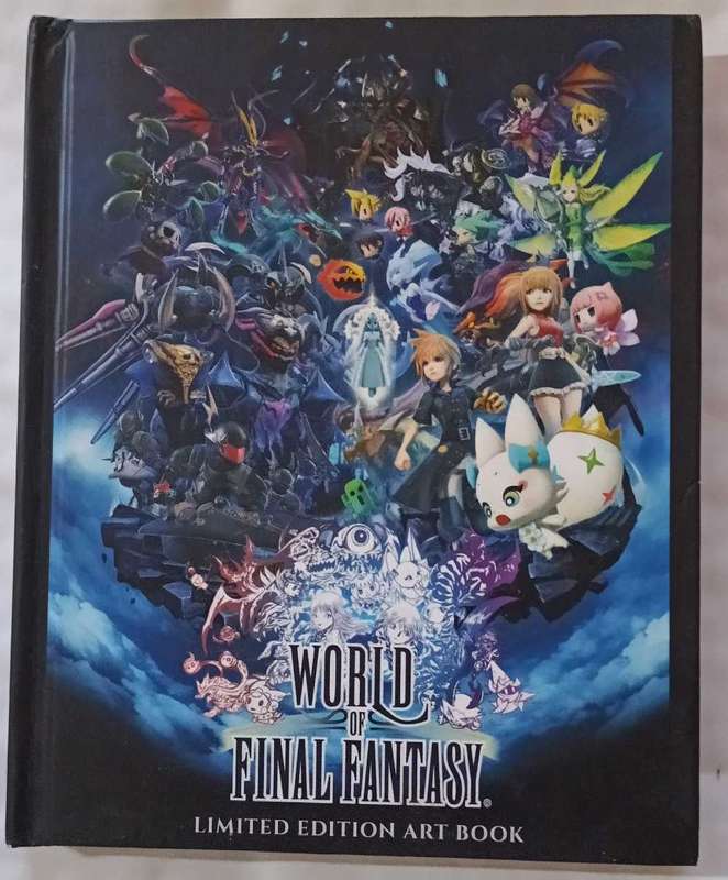 World of Final Fantasy Limited Edition Artbook + Game for Ps4
