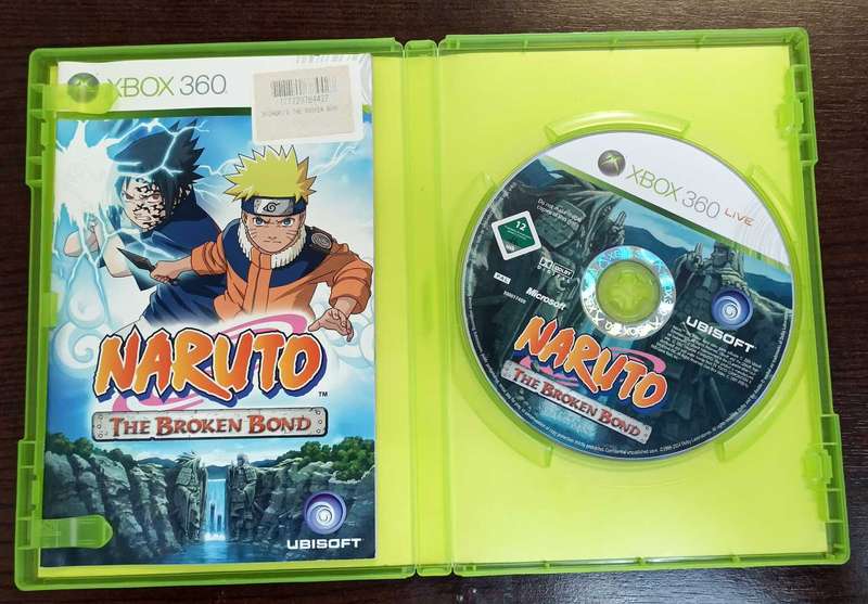 Naruto The Broken Bond for Xbox 360 (PAL, CIB)