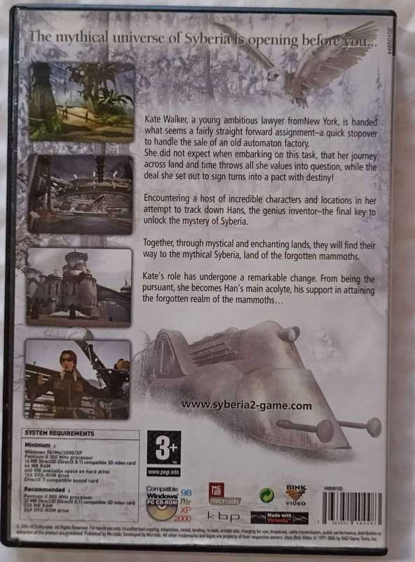 Syberia The Collector's Edition for PC