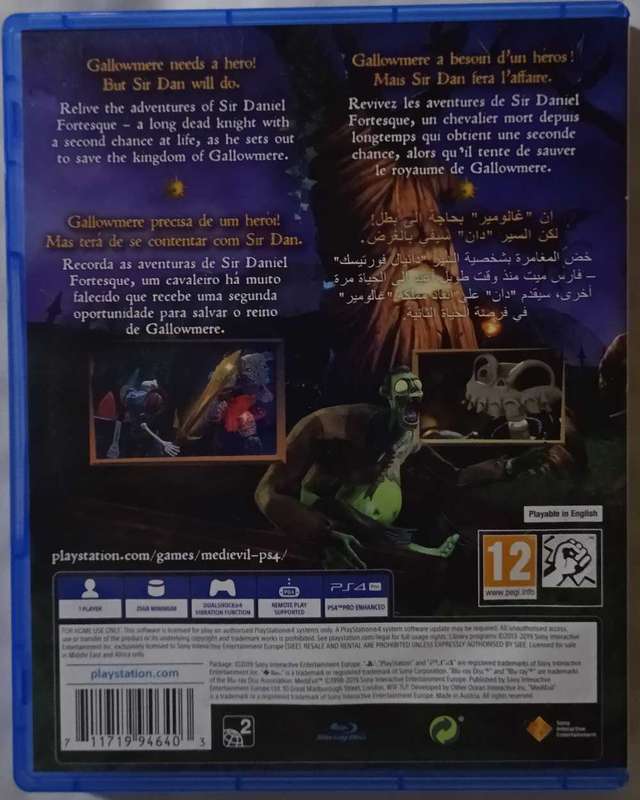Medievil for PS4 (CIB)