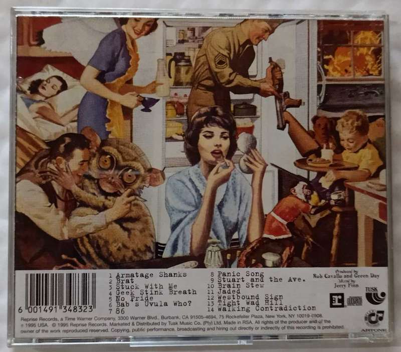 Green Day Insomniac CD