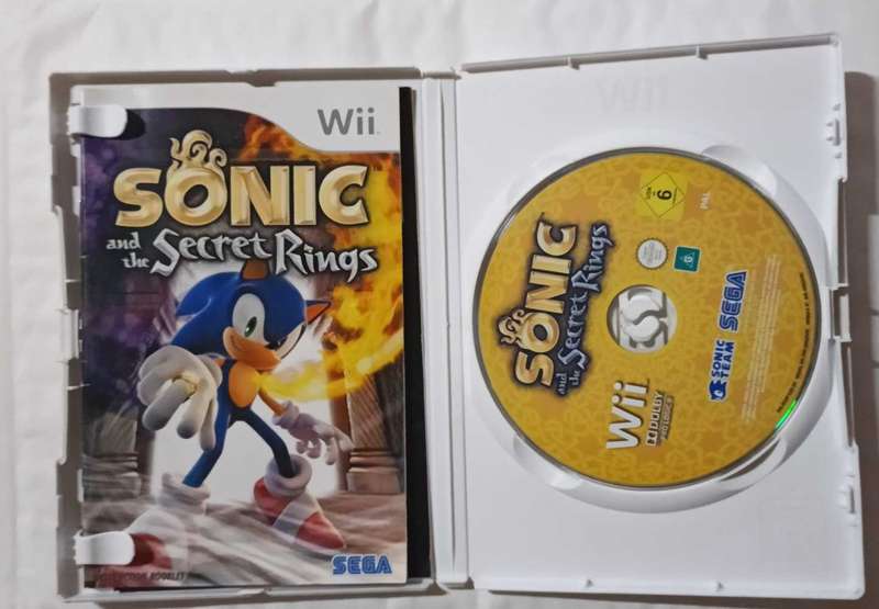Sonic and the Secret Rings for Nintendo Wii (PAL, CIB)