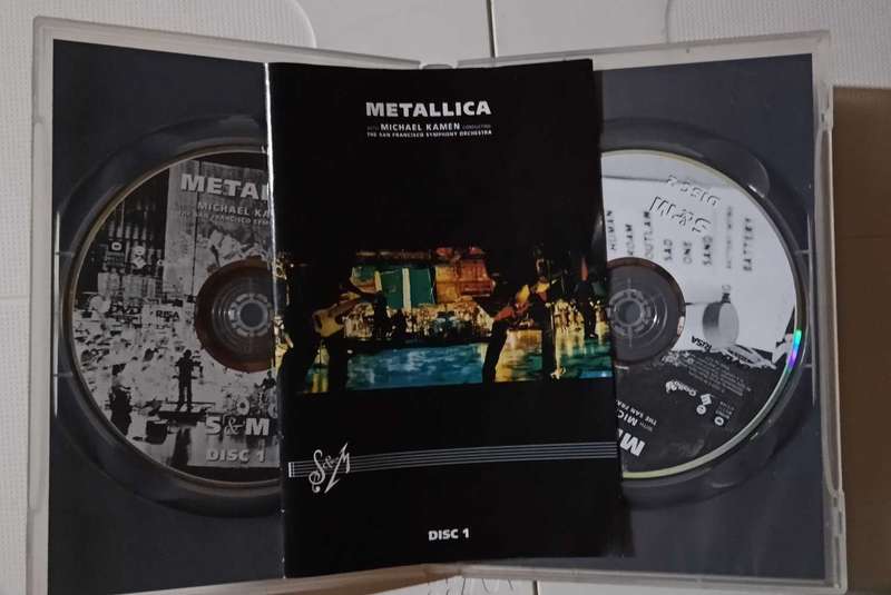 Metallica S&M Live with the San Francisco Symphony Orchestra DVD