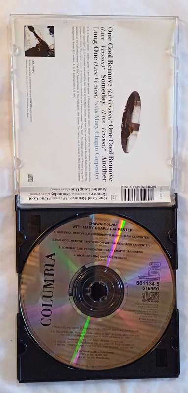 Shawn Colvin with Mary Chapin Carpenter - One cool remove CD Single