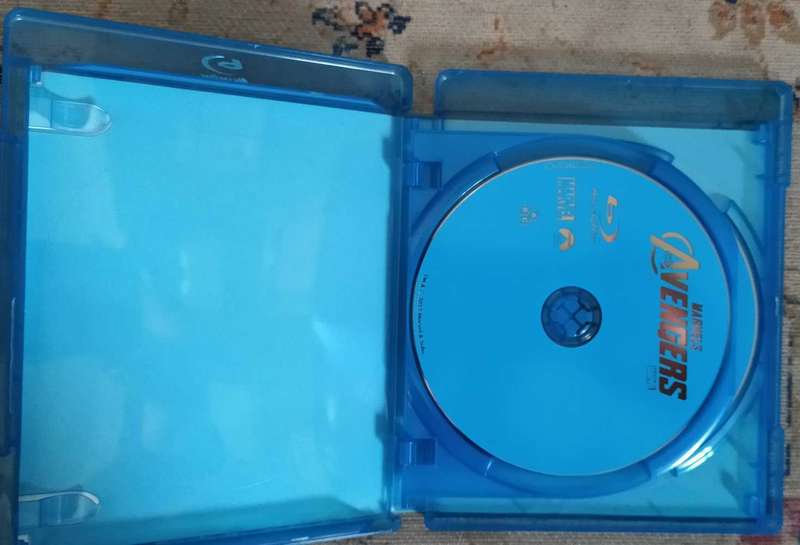 Marvel's Avengers Blu-ray 2D + 3D combo pack