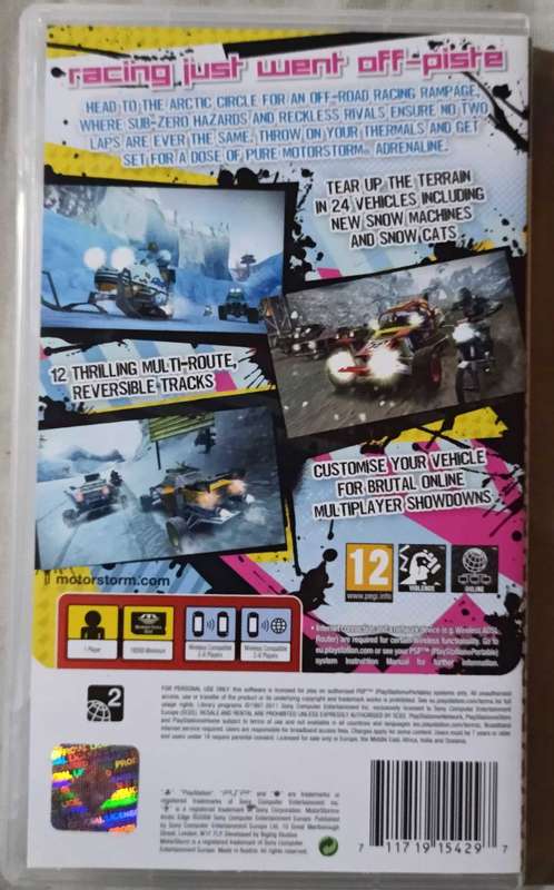 Motor Storm Arctic Edge PSP (CIB)