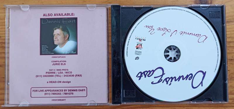 Dennis East - Dammit I Love You CD