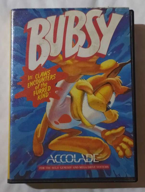 Bubsy in: Claws Encounters of the Furred Kind - for Sega Mega Drive
