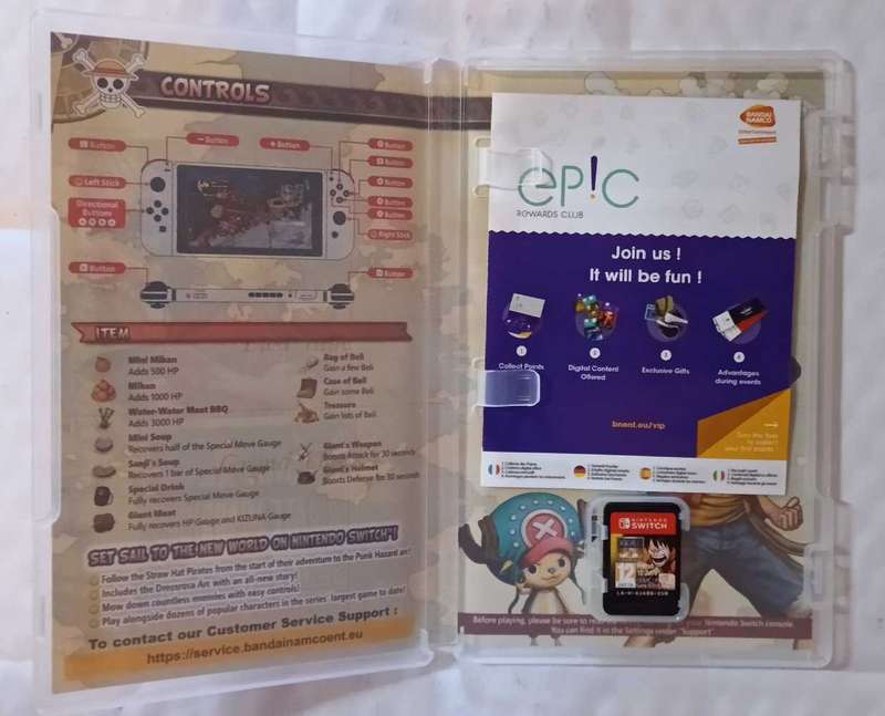 One Piece Pirate Warriors 3 - Deluxe Edition for Switch (CIB)