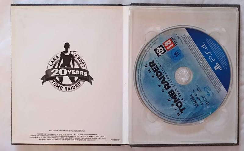 Rise of the Tomb Raider for PS4 with Limited Edition Artbook