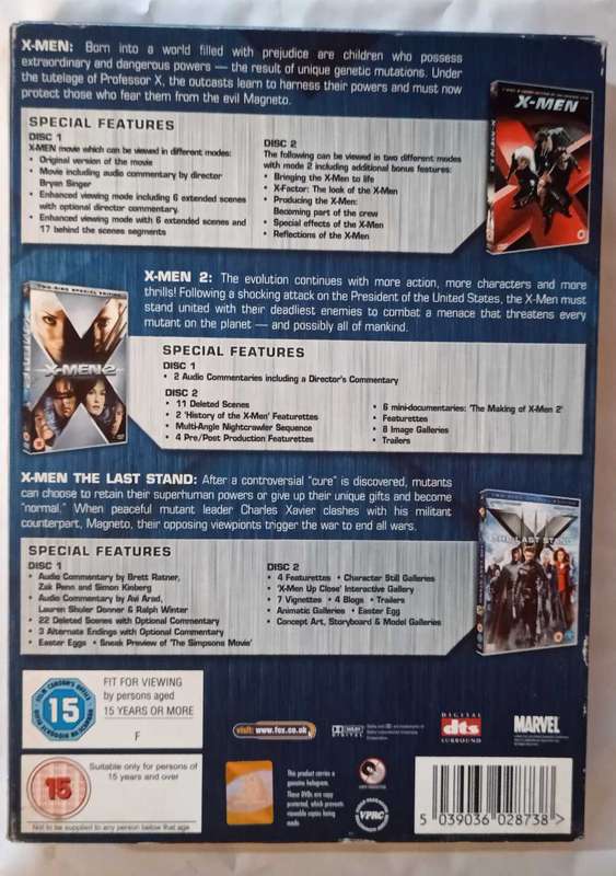 X-Men Collector's Edition (6 X DVD Boxset)
