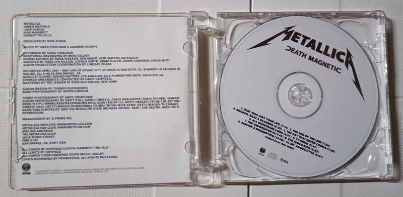 Metallica Death Magnetic CD