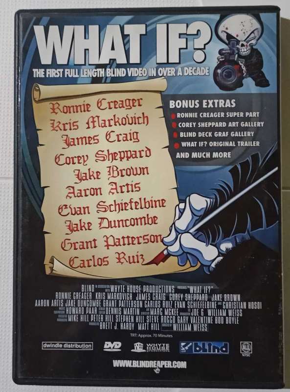 Blind - What if? Skateboarding DVD