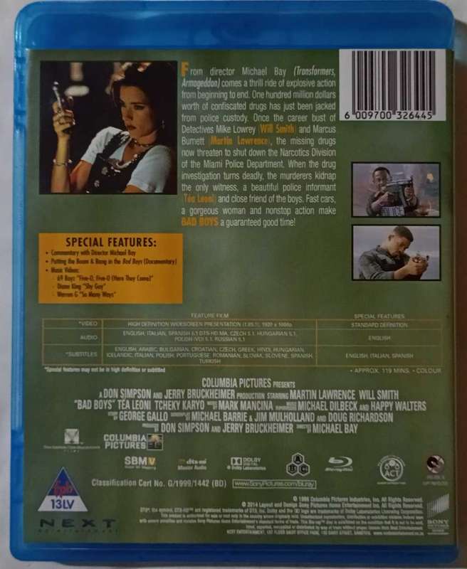 Bad Boys on Blu-ray