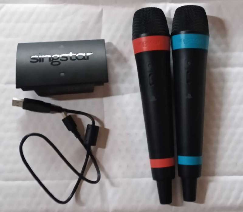 Singstar Microphones Wireless Ps3