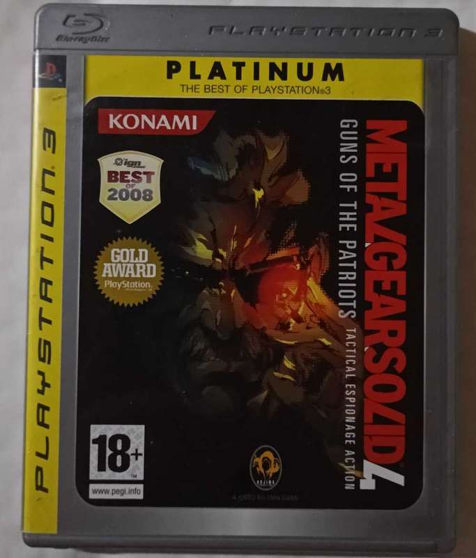 Metal Gear Solid 4 for PS3 (CIB)