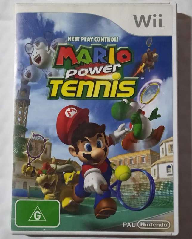 Mario Power Tennis for Wii (PAL CIB)