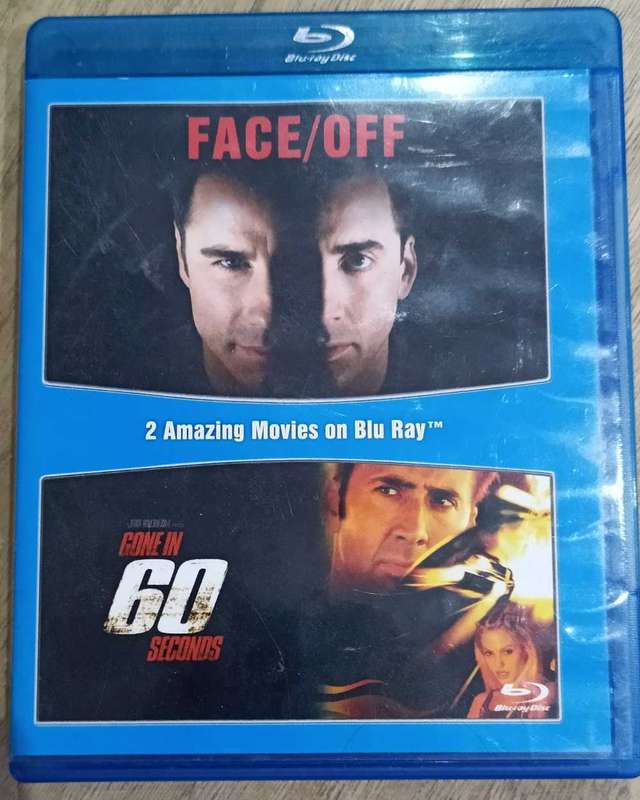 Face/Off and Gone in 60 Seconds Blu-ray double pack
