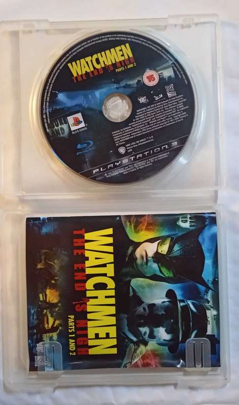 Watchmen The End is Nigh Parts 1 and 2 for PS3 (CIB)