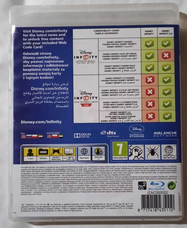 Disney Infinity 2.0 for Ps3