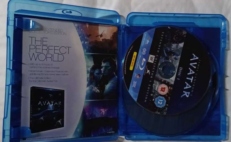 Avatar Extended Collector's Edition 3 disc set Blu-ray