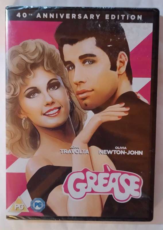 Grease 40th Anniversary Edition on DVD (New sealed)