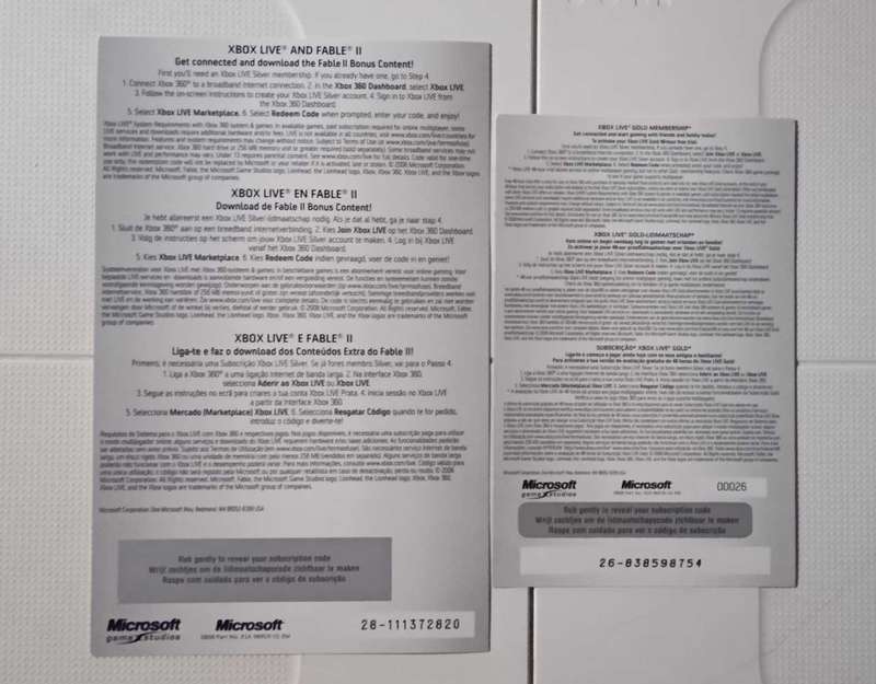 Fable II Limited Collector's Edition (PAL, CIB) 2 x Discs