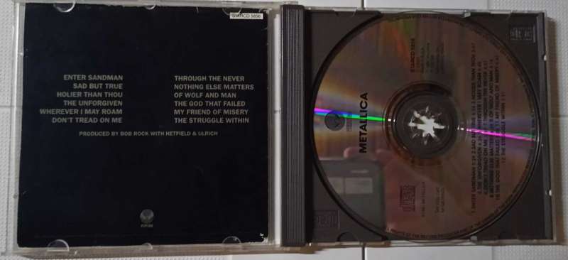 Metallica Black album CD
