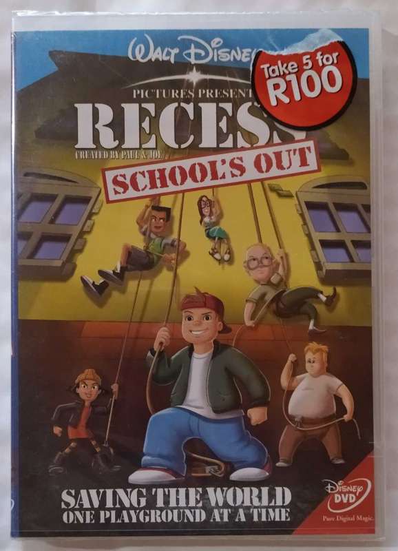 Disney's Recess School's Out on DVD (Sealed)
