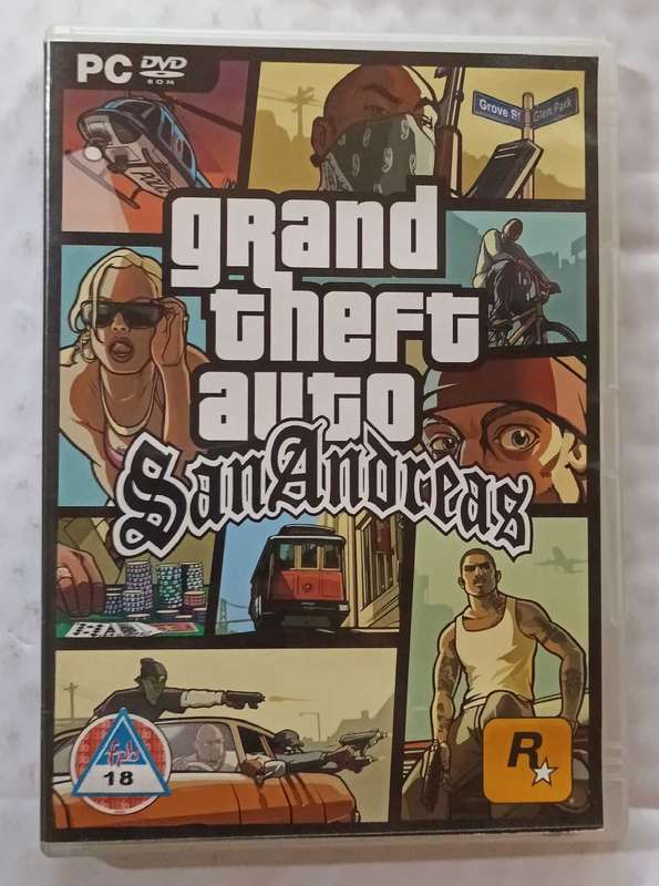 GTA San Andreas for PC (CIB)
