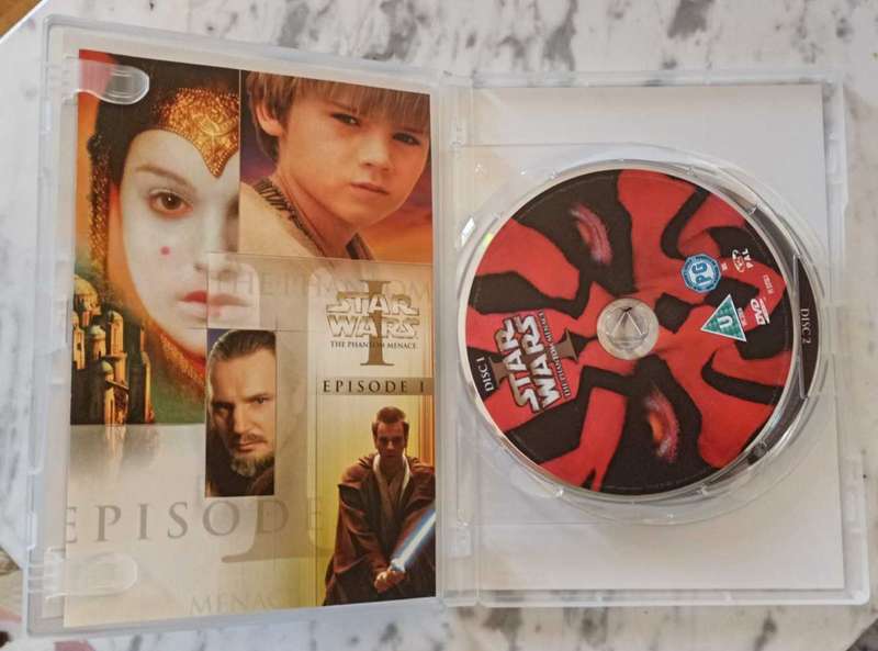 Star Wars I Phantom Menace 2 disc Set