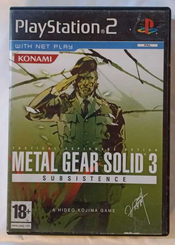 Metal Gear Solid 3 Subsistence for PS2