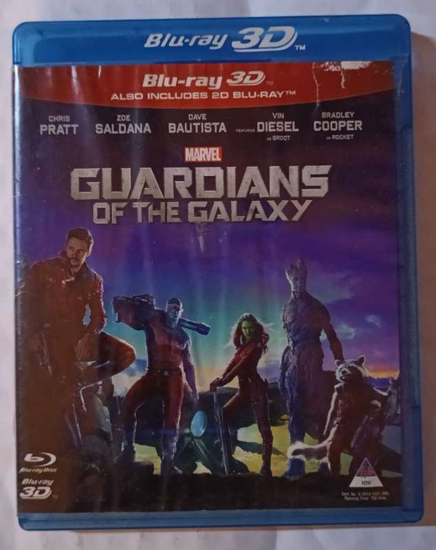 Guardians of the Galaxy Blu-ray 2D + 3D