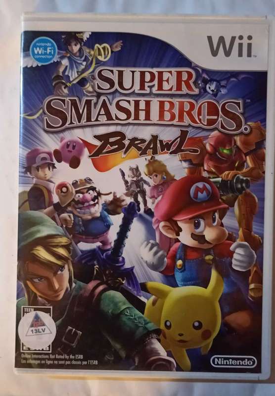 Super Smash Bros Brawl for Wii (CIB, NTSC)
