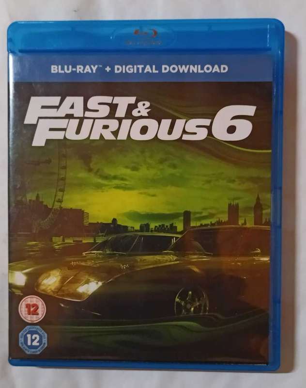 Fast and Furious 5, 6 and 7 on Blu-ray