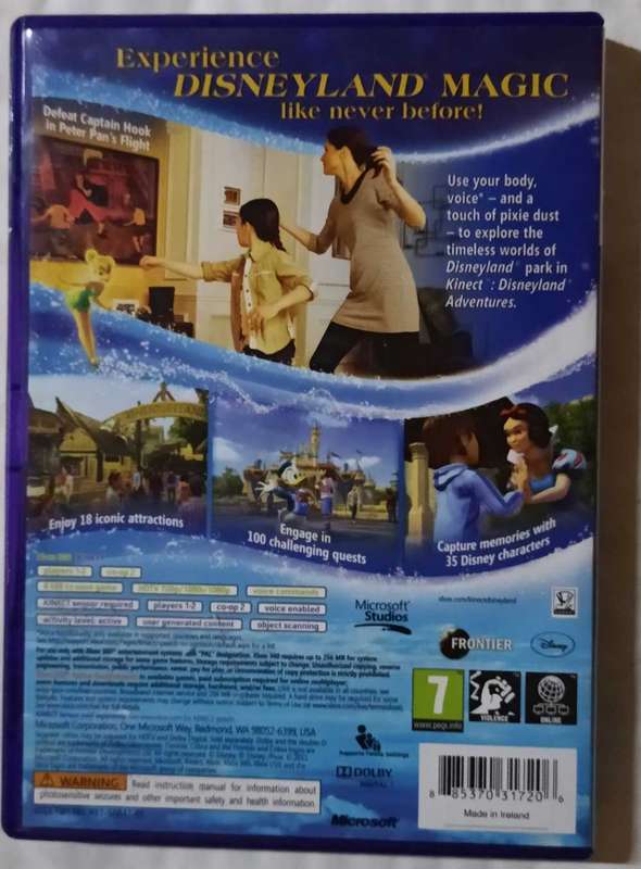 Disneyland Adventures for Xbox 360 (CIB)