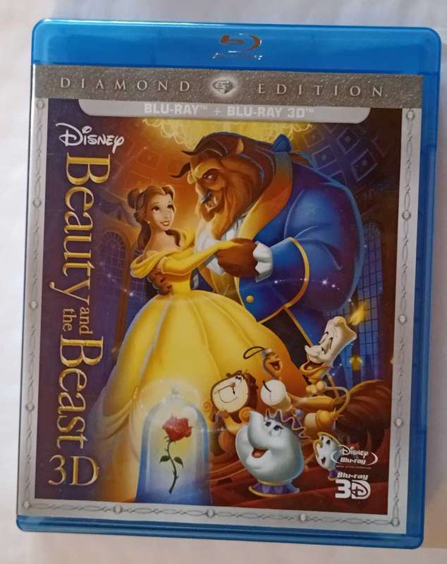 Disney Beauty and the Beast Blu-ray 2D + 3D (Diamond Edition)