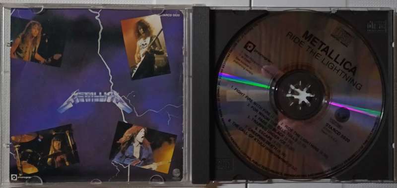 Metallica Ride the Lightning CD