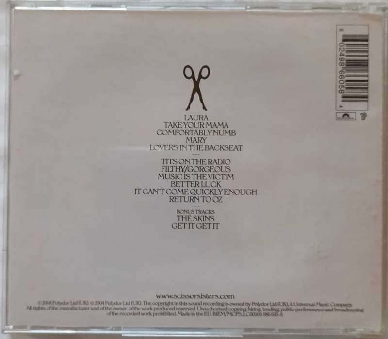Scissor Sisters - Scissor Sisters CD (Special Edition)