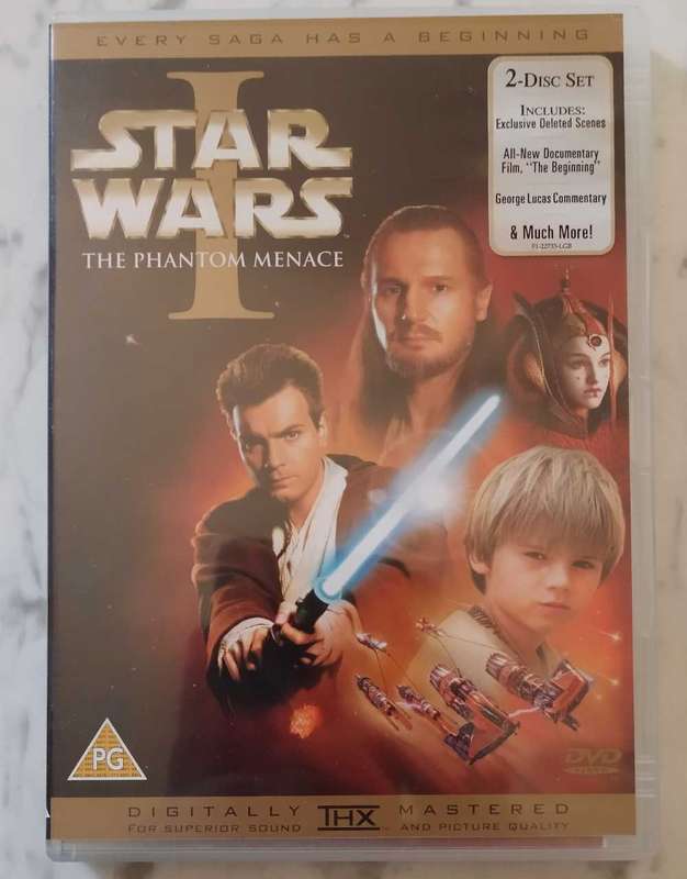 Star Wars I Phantom Menace 2 disc Set