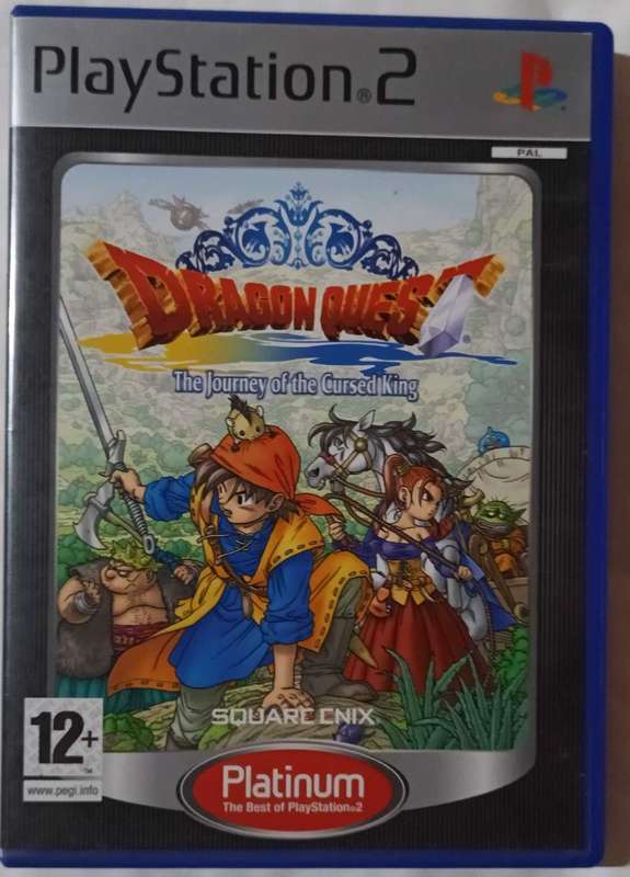 Dragon Quest - The journey of the Cursed King for PS2 (PAL, CIB)