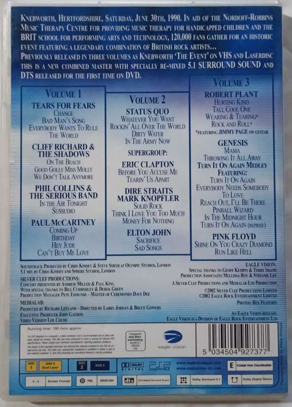 Live at Knebworth Parts 1, 2 and 3