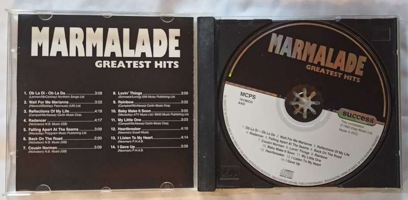 Marmalade Greatest Hits CD